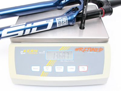 ROCKSHOX Suspension Fork 29 SID SL Ultimate Charger Race Day 2 Crown DebonAir 100 mm BOOST 44 mm Offset tapered blue | 2024