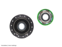 HOPE Rear Hub Pro 5 | Classic 6-Hole 12x157 mm SuperBOOST thru axle Freehub SRAM XD | orange 28 Hole