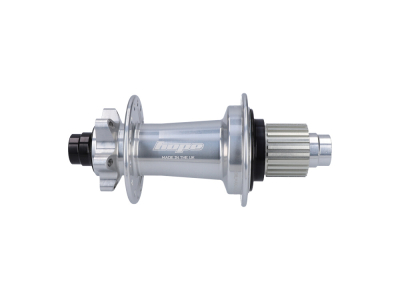 HOPE Rear Hub Pro 5 | Classic 6-Hole 12x157 mm SuperBOOST thru axle Freehub Shimano Micro Spline | silver 32 Hole
