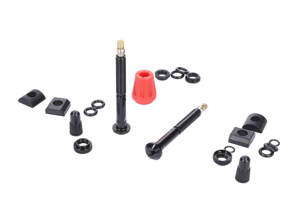 QUARQ Tubeless Valve Set for TyreWiz 2.0 Length A (1 mm - 8,2 mm)