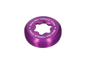 HOPE Lock Captive Nut for E-Bike Crankset | 8 mm | purple