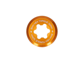 HOPE Lock Captive Nut for E-Bike Crankset | 8 mm | orange