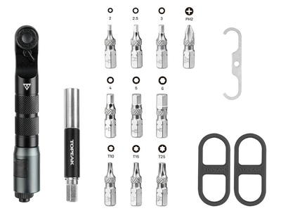 TOPEAK Multitool Ratchetn Roll Ex | incl. bitset and chain tool