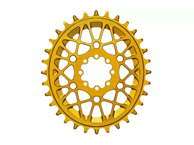 ABSOLUTE BLACK Chainring Direct Mount oval 3 mm Offset |...