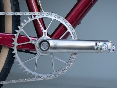 DWARD DESIGN chainring round titanium direct mount DangerDward | Cane Creek eeWings Boost 0 mm Offset | SRAM Transmission