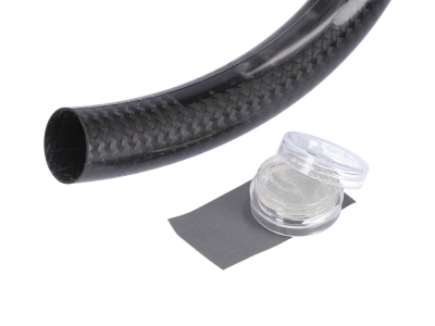 DARIMO CARBON Handlebar Carbon Ellipse Gravel | 31,8 mm UD matte | black 400 mm