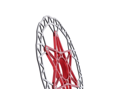 KCNC Brake Disc NORDIT Center Lock 160 mm | red