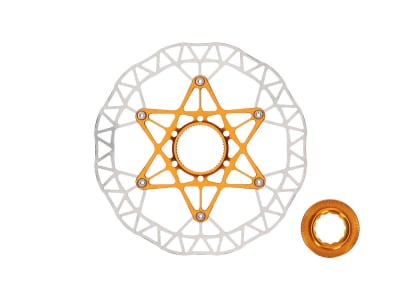 KCNC Brake Disc NORDIT Center Lock 160 mm | gold