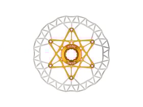 KCNC Bremsscheibe NORDIT Center Lock 160 mm | gold