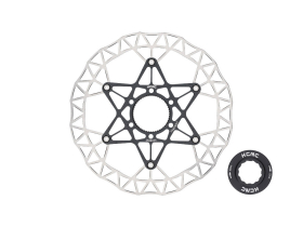 KCNC Bremsscheibe NORDIT Center Lock 180 mm | schwarz