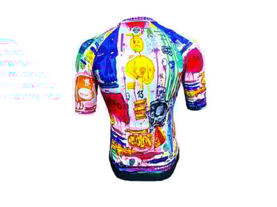 MALDITA BUENA SUERTE Kurzarmtrikot Herren Chaos | multicolor