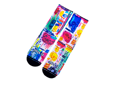 MALDITA BUENA SUERTE Socken Chaos | multicolor M | 39-40