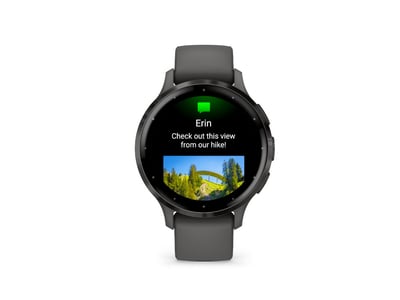 GARMIN Venu 3S Smartwatch | Kieselgrau/Schiefergrau