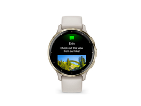 GARMIN Venu 3S Smartwatch | Ivory/Softgold