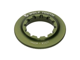 WOLF TOOTH Center Lock Ring Internal Spline | olive