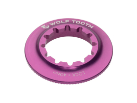 WOLFTOOTH Center Lock Ring Internal Spline | purple