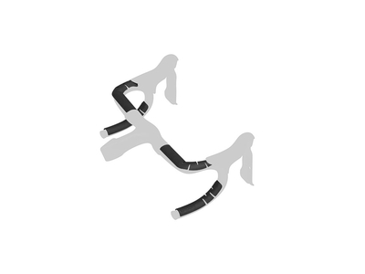 ERGON Handauflage OrthoCell Pad Set | schwarz