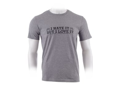 MALDITA BUENA SUERTE T-Shirt Love & Hate | grey melange M