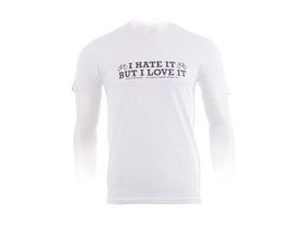 MALDITA BUENA SUERTE T-Shirt Love & Hate | weiß