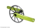 GARBARUK Chainring oval Road/CX/Gravel | Cannondale Direct Mount | black