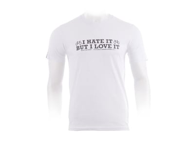 MALDITA BUENA SUERTE T-Shirt Love & Hate | white L