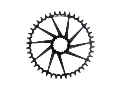 GARBARUK Chainring round Road/CX/Gravel | Cannondale Direct Mount | black 42 Teeth