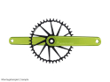 GARBARUK Chainring round Road/CX/Gravel | Cannondale Direct Mount | black 44 teeth