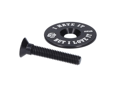 MALDITA BUENA SUERTE Ahead cap Top Cap Aluminum | black
