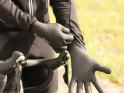 VELOTOZE Gloves Waterproof Cycling Glove | black L