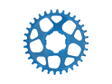 HOPE Kettenblatt Direct Mount Spiderless R22 Narrow Wide 1-fach für Hope Kurbeln | blau