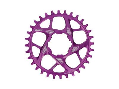 HOPE Chainring Direct Mount Spiderless R22 Narrow Wide 1-speed for Hope Cranks | purple 28 Teeth