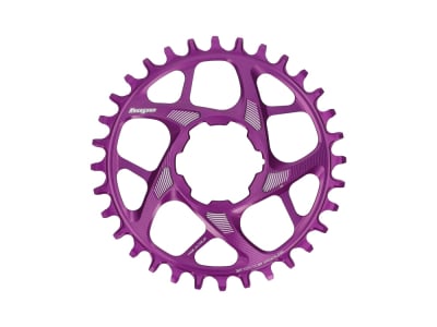 HOPE Chainring Direct Mount Spiderless R22 Narrow Wide 1-speed for Hope Cranks | purple 34 Teeth