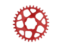 HOPE Chainring Direct Mount Spiderless R22 BOOST Narrow Wide 1-speed for Hope Cranks | red 30 Teeth
