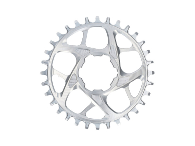 HOPE Chainring Direct Mount Spiderless R22 BOOST Narrow Wide 1-speed for Hope Cranks | silver 28 Teeth