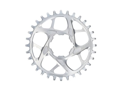 HOPE Chainring Direct Mount Spiderless R22 BOOST Narrow Wide 1-speed for Hope Cranks | silver 30 Teeth