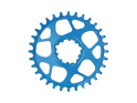 HOPE Kettenblatt Direct Mount Spiderless R22 BOOST Narrow Wide 1-fach für SRAM 3-Loch Kurbeln | blau 28 Zähne