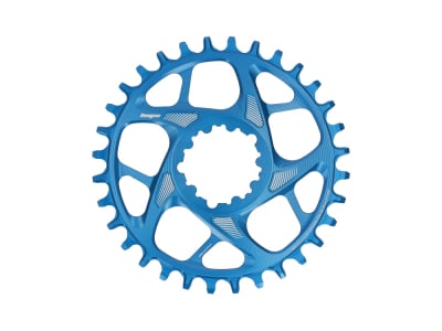 HOPE Kettenblatt Direct Mount Spiderless R22 BOOST Narrow Wide 1-fach für SRAM 3-Loch Kurbeln | blau 30 Zähne