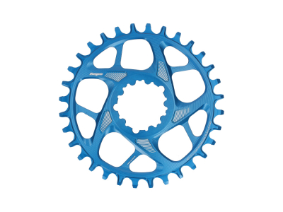 HOPE Kettenblatt Direct Mount Spiderless R22 BOOST Narrow Wide 1-fach für SRAM 3-Loch Kurbeln | blau 32 Zähne