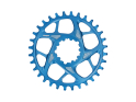 HOPE Kettenblatt Direct Mount Spiderless R22 BOOST Narrow Wide 1-fach für SRAM 3-Loch Kurbeln | blau 36 Zähne