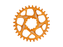 HOPE Chainring Direct Mount Spiderless R22 BOOST Narrow Wide 1-speed for SRAM 3-Bolt Cranks | orange 28 Teeth