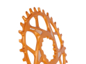 HOPE Chainring Direct Mount Spiderless R22 BOOST Narrow Wide 1-speed for SRAM 3-Bolt Cranks | orange 28 Teeth