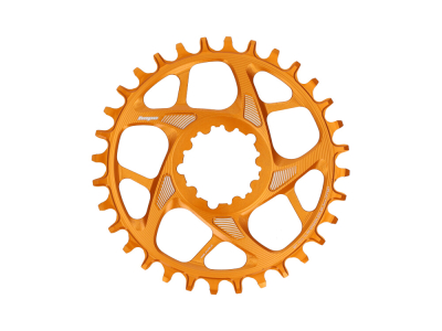 HOPE Chainring Direct Mount Spiderless R22 BOOST Narrow Wide 1-speed for SRAM 3-Bolt Cranks | orange 36 Teeth
