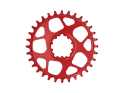 HOPE Chainring Direct Mount Spiderless R22 BOOST Narrow Wide 1-speed for SRAM 3-Bolt Cranks | red 30 Teeth