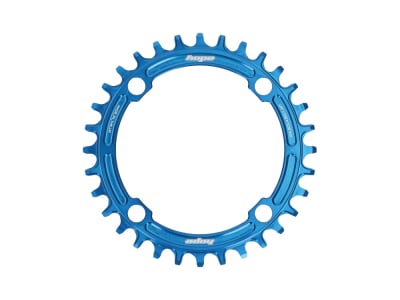 HOPE Kettenblatt R22 LK 104 | 4 Loch Narrow Wide 1-fach | blau 36 Zähne