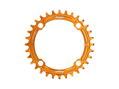 HOPE Chainring R22 BCD 104 | 4 Bolt Narrow Wide 1-speed | orange 32 Teeth
