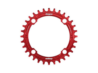 HOPE Chainring R22 BCD 104 | 4 Bolt Narrow Wide 1-speed | red 34 Teeth