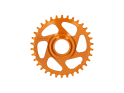 HOPE Chainring E-Bike Direct Mount Spiderless R22 Narrow Wide for Shimano Motors | orange 34 teeth