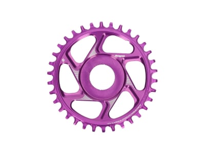 HOPE Kettenblatt E-Bike Direct Mount Spiderless R22 Narrow Wide für Shimano Motoren | lila