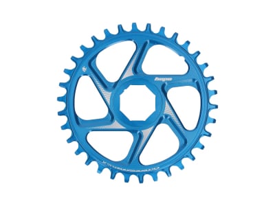 HOPE Kettenblatt E-Bike Direct Mount Spiderless R22 Narrow Wide für Brose Motoren | blau