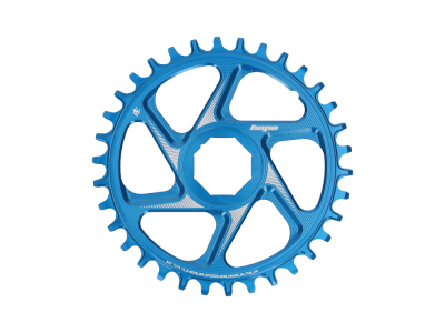 HOPE Kettenblatt E-Bike Direct Mount Spiderless R22 Narrow Wide für Brose Motoren | blau 34 Zähne